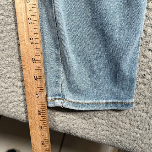 We The free Grvy High Rise Super Skinny Jeans Women's 30 Blue Denim 5-Pockets - Picture 6 of 10